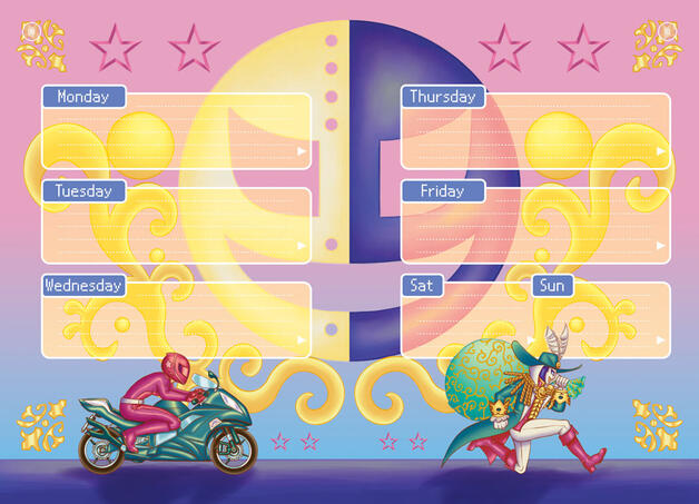 Ace Attorney Planner - 1